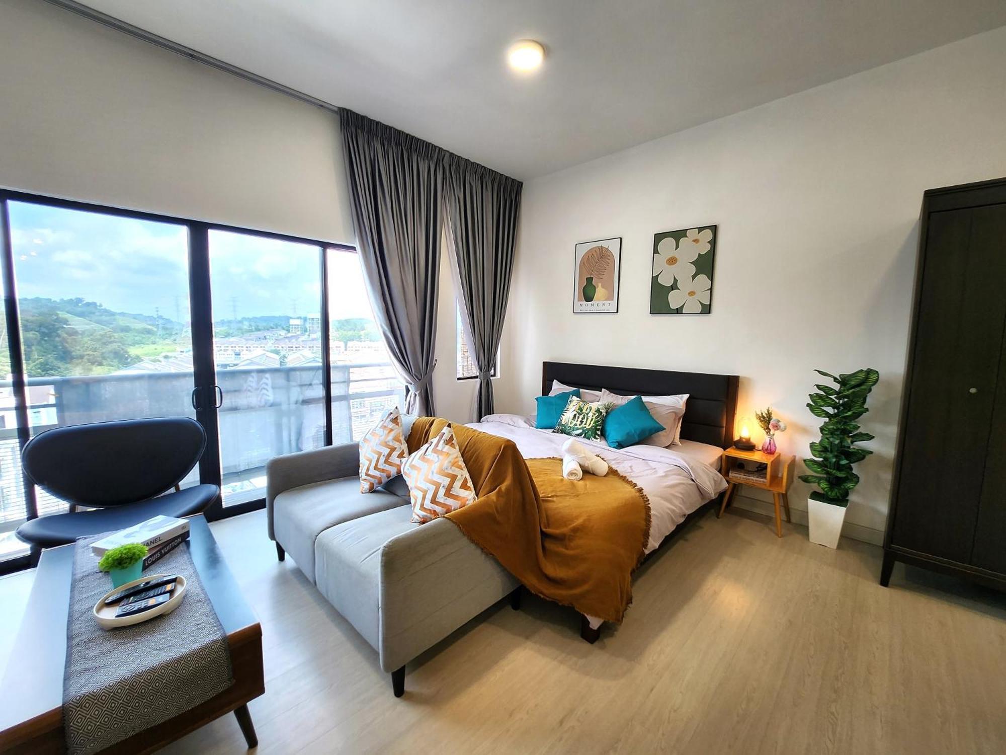 Taman Equine Comfy Studio#Greenery View#4 Pax#Aeon Mall Seri Kembangan Εξωτερικό φωτογραφία