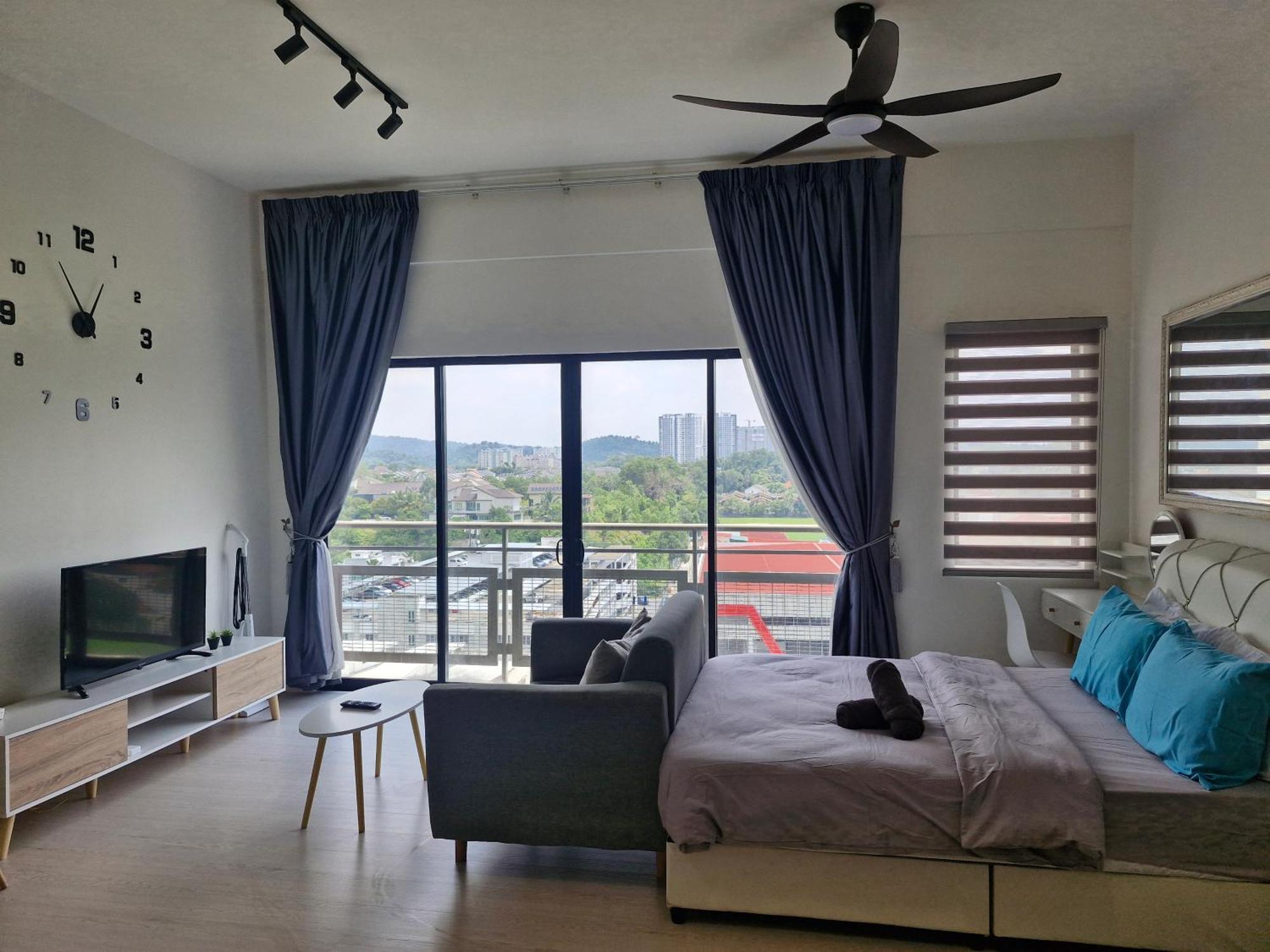 Taman Equine Comfy Studio#Greenery View#4 Pax#Aeon Mall Seri Kembangan Εξωτερικό φωτογραφία